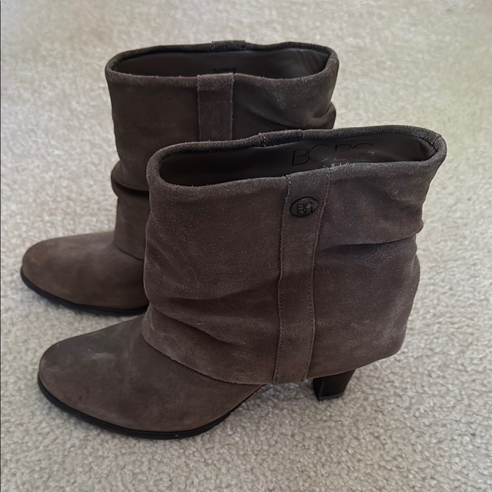 BCBG Women's Brown Ankle Boots